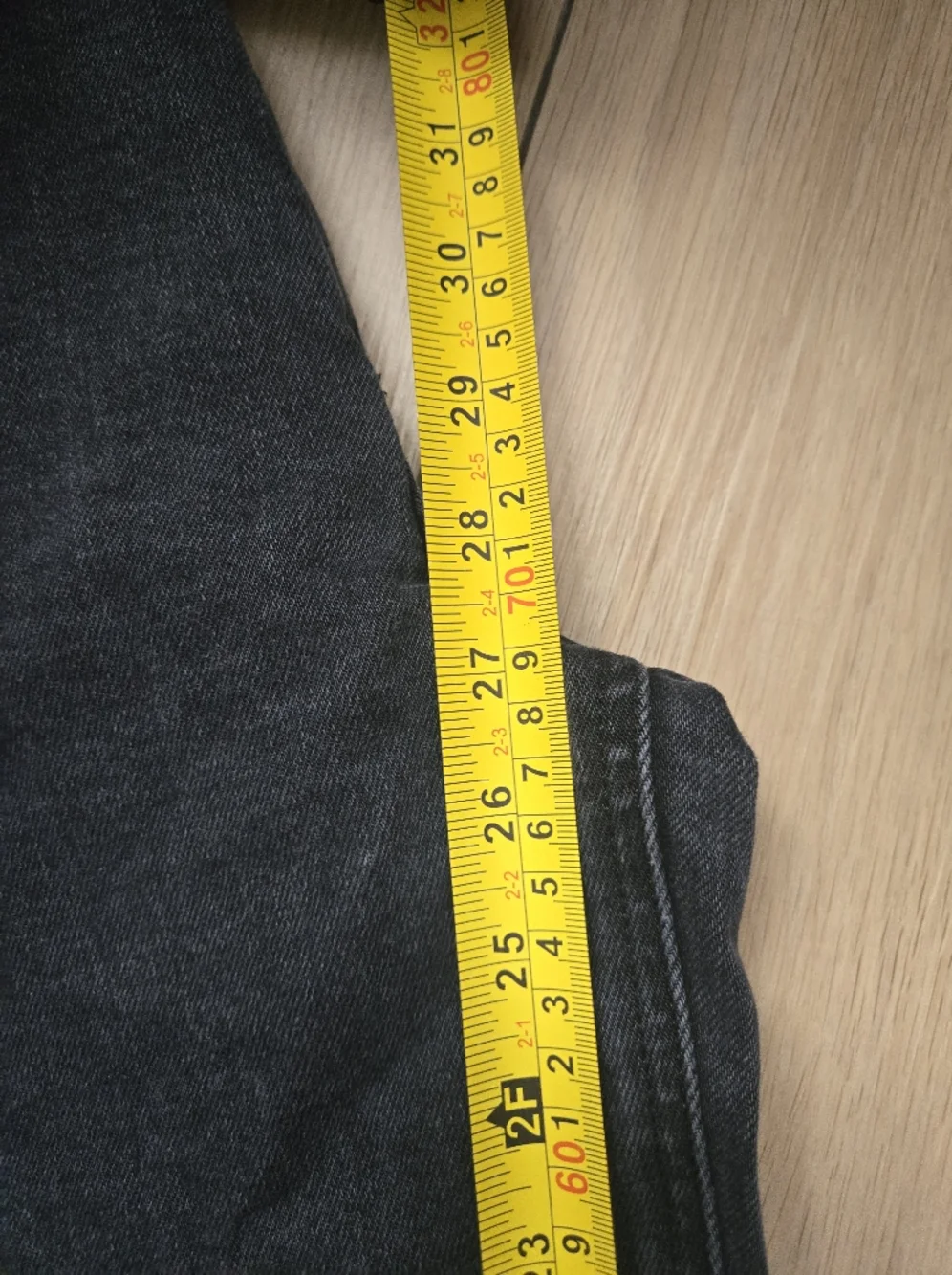 NWOT Aritzia Denim Forum The Arlo Hi-rise Cuff Jeans Size 26 - Picture 10 of 11